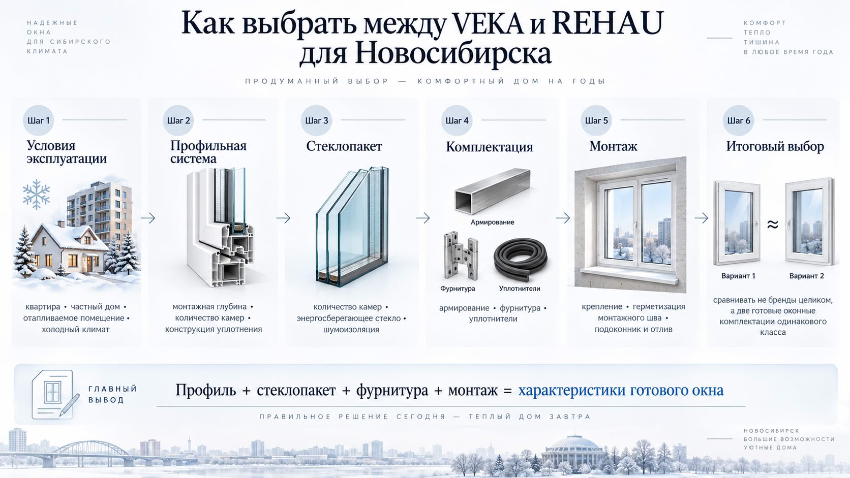 Что выбрать для Новосибирска