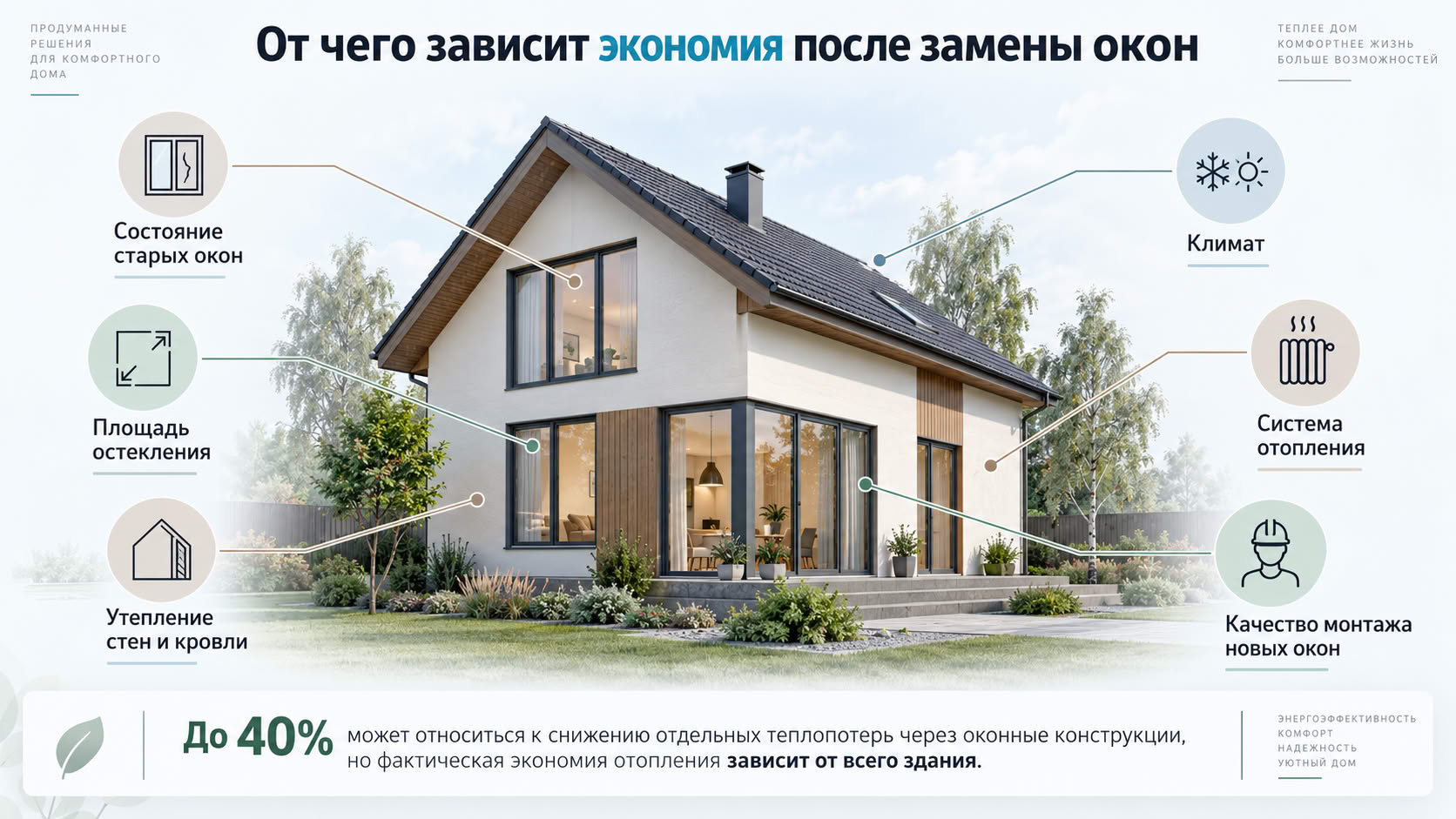Можно ли действительно экономить на отоплении до 40%