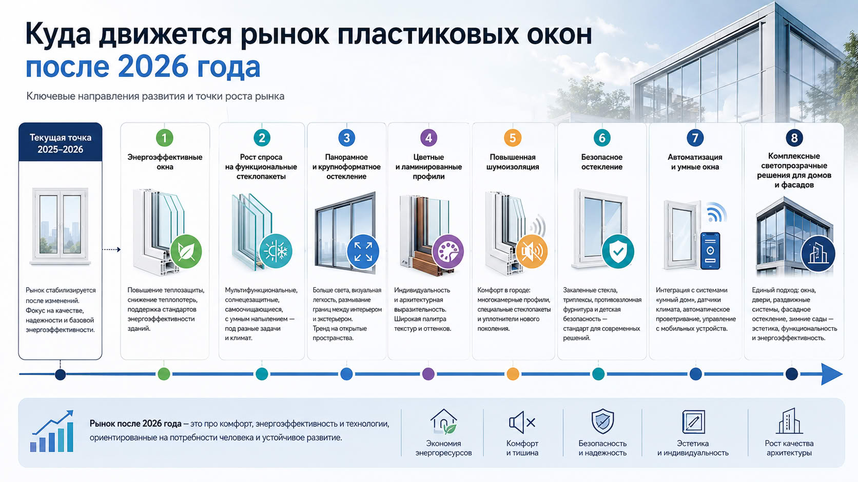 Прогноз рынка пластиковых окон на конец 2026 года